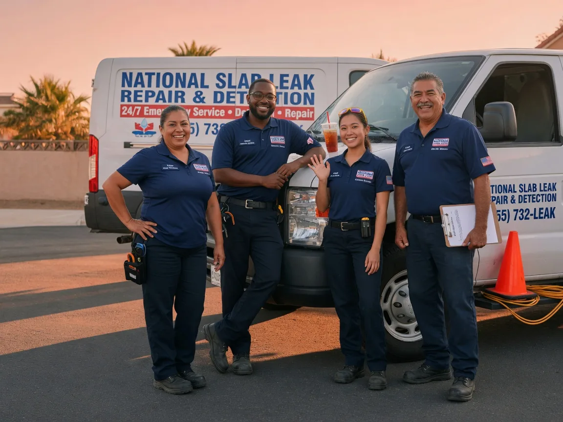 Slab Leak Detection company in Many, LA