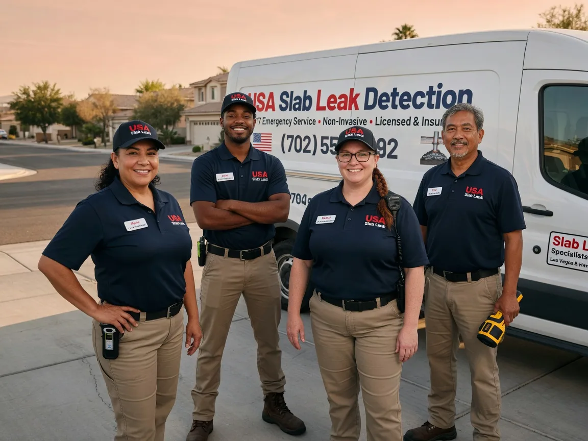 Slab Leak Repair company in Many, LA